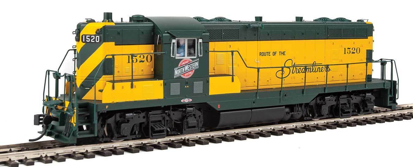 Walthers 920-42105 HO Chicago & North Western EMD GP7 Diesel Loco Sound #1520