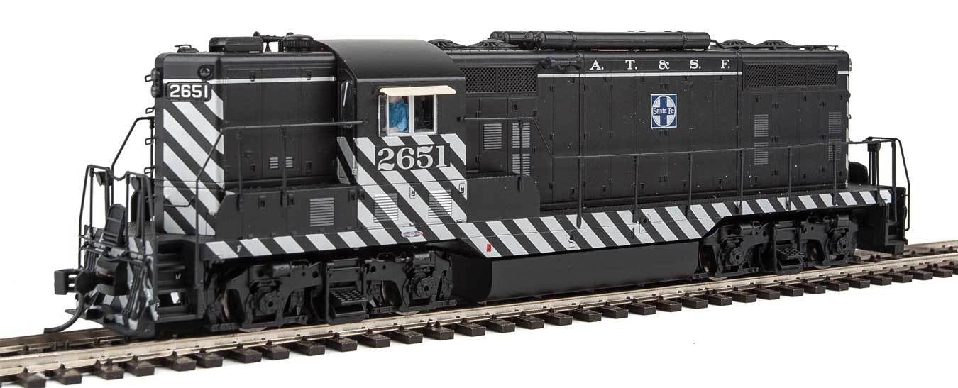 Walthers 920-49100 HO Santa Fe EMD GP7 Diesel Locomotive #2651