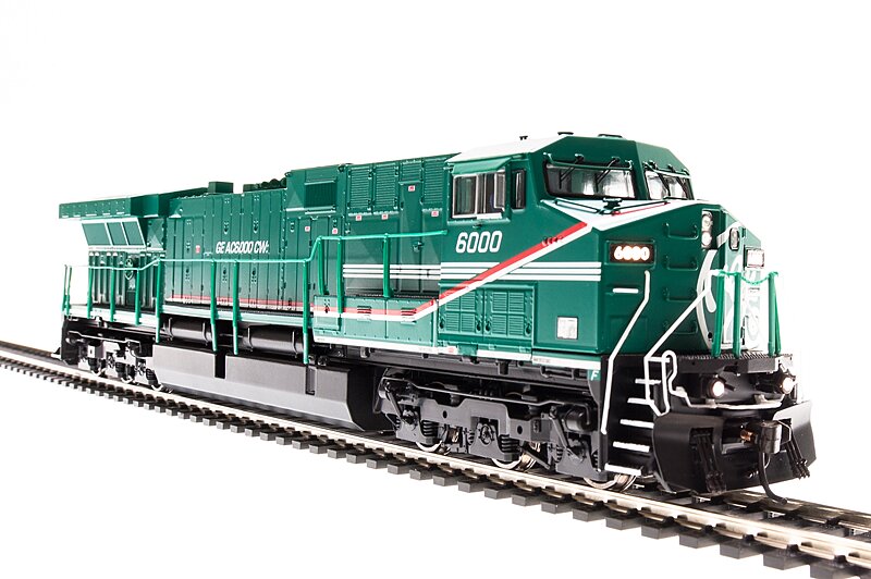 Broadway Limited 5688 HO GE Demo GE AC6000 Green Machine with Sound #6000