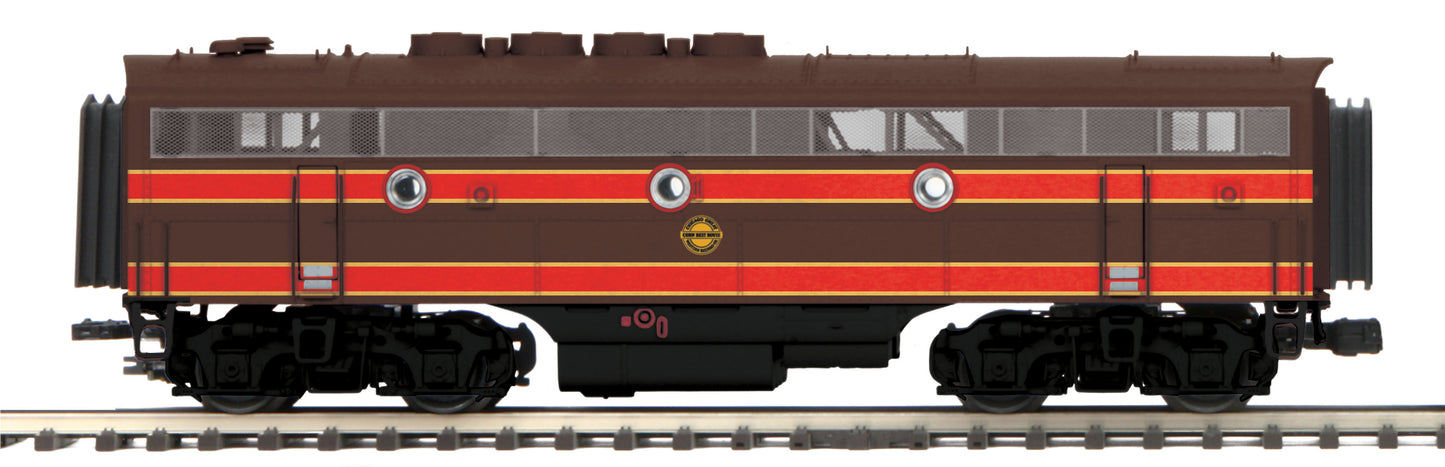 MTH 20-20936-3 Chicago Great Western F-3 B-Unit Non-Powered Diesel Engine #112-B