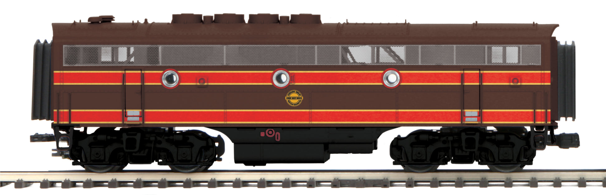 MTH 20-20936-3 Chicago Great Western F-3 B-Unit Non-Powered Diesel Engine #112-B