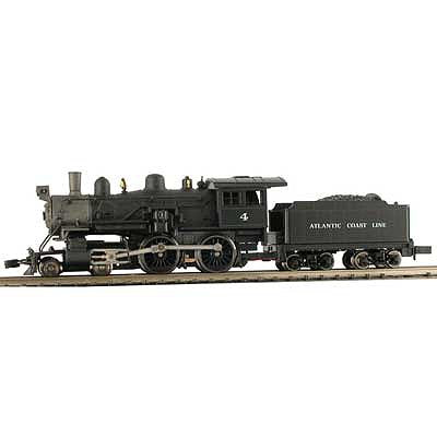 Model Power 876211 N Atlantic Coast Line 4-4-0 American with Sound