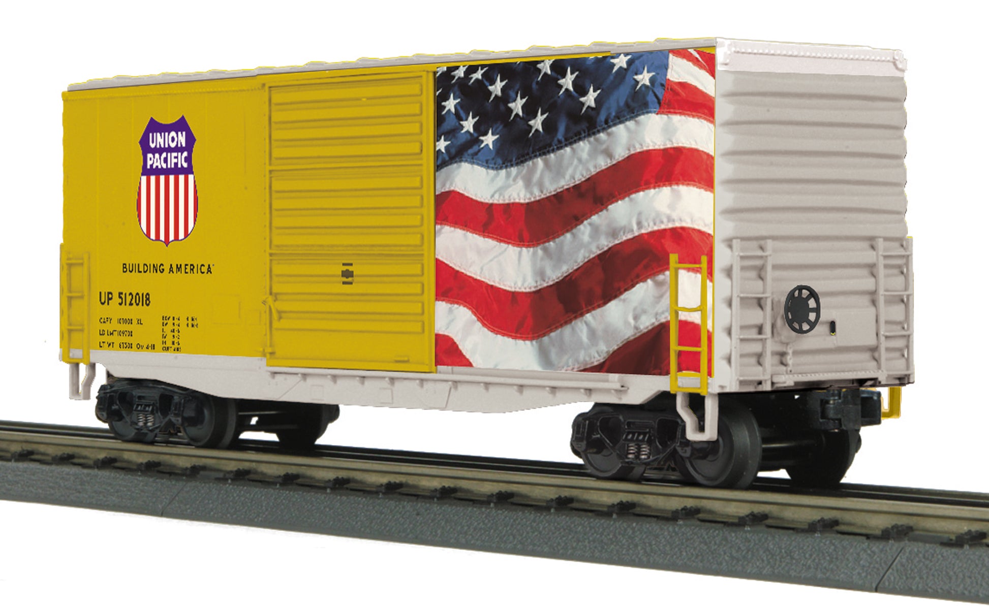 MTH 30-74913 O Union Pacific 40' High Cube Box Car #512018