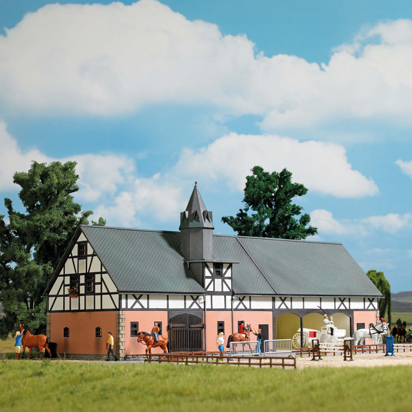 Busch 1670 HO Sorga Riding Stables
