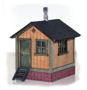 The N Scale Architect 10008 N Waterville Switchman's Shanty "Building Kit