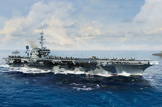 Trumpeter 06714 1:700 USS Kitty Hawk CV-63 Aircraft Carrier Plastic Model Kit