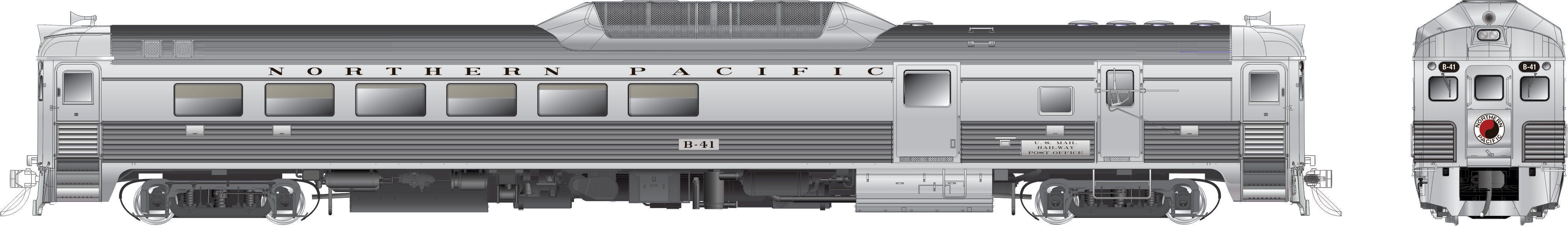 Rapido Trains 16150 HO Northern Pacific Budd RDC-3 Phase Ib Diesel Loc ...