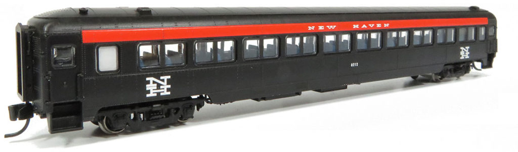 Rapido Trains 509106 N New Haven Osgood-Bradley Lightweight Coach #8228