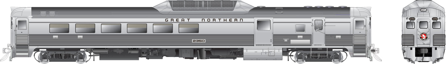 Rapido Trains 16630 HO Great Northern Budd RDC-3 Phase II Diesel Loco #2350