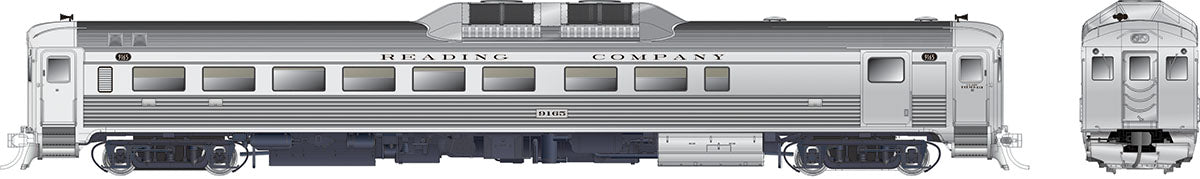 Rapido Trains 16652 HO Reading Budd RDC-2 Phase Ic Diesel Locomotive #9165