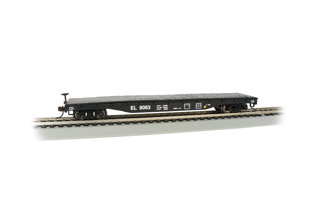 Bachmann 17304 HO Erie Lackawanna 52' Flat Car #8063