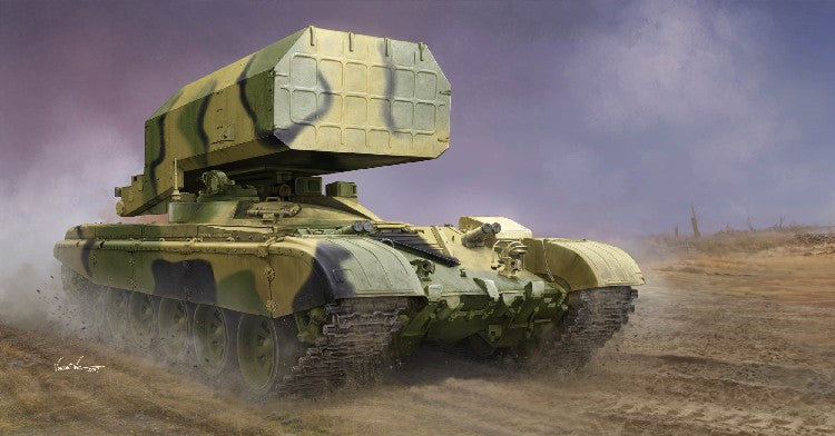 Trumpeter 09560 1:35 TOS-1 Mod Rocket Launcher Tank Plastic Model Kit