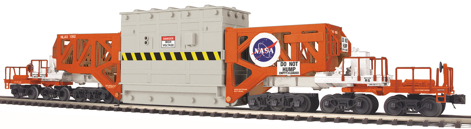 MTH 20-95319 O NASA Schnabel Flatcar #1002
