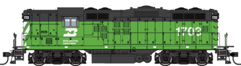Walthers 920-47875 HO Burlington Northern GP9 with Standard DC #1703