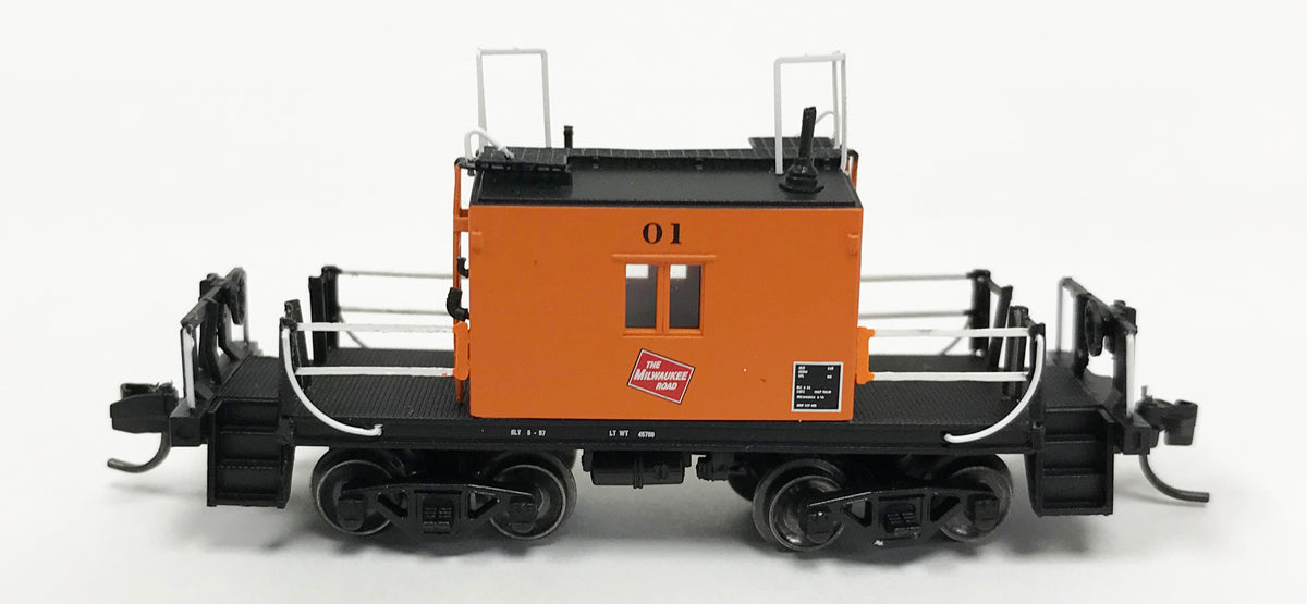 Fox Valley Models 91167 N Milwaukee Road Transfer Caboose #01