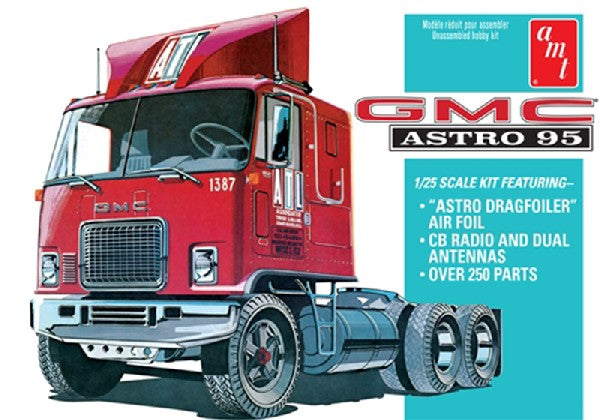 AMT 1140 1:25 GNC Astro 95 Semi Tractor Plastic Model Kit