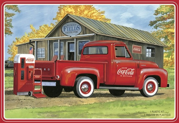 AMT 1144 1:25 Cola-Cola 1953 F-100 Ford Pickup Model Truck Kit