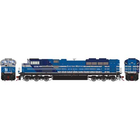 Athearn G89836 HO EMD Lease SD70ACe Diesel Locomotive with DCC and Sound #1206