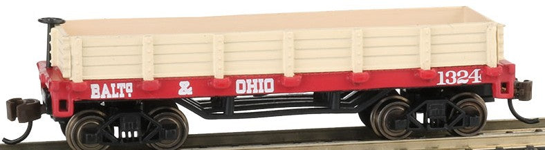 Bachmann 15452 N Baltimore and Ohio Old-Time Gondola #1324