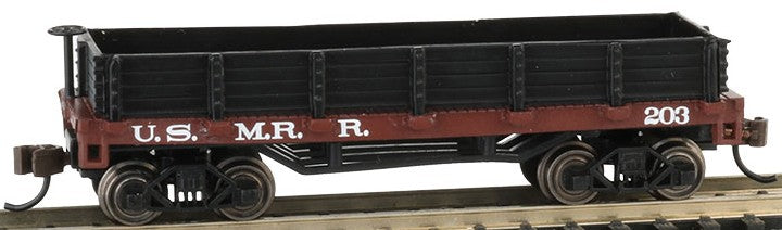 Bachmann 15454 N U.S. Military Railroad Old-Time Gondola #203