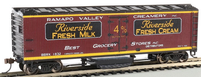 Bachmann 16333 HO Ramapo Valley Track-Cleaning 40' Wood-Side Reefer
