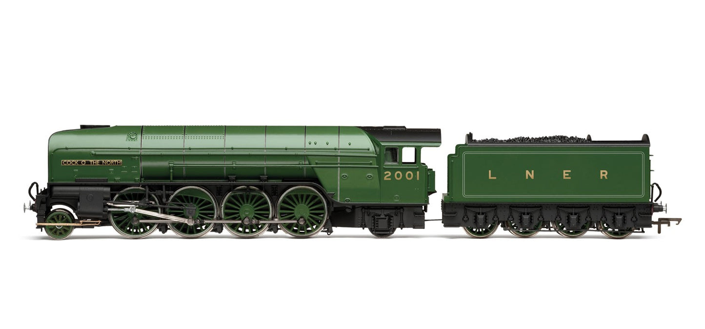 Hornby R3171 OO LNER ‘Cock 'O The North’ P2 Class 2-8-2 Era 3 Steam Locomotive