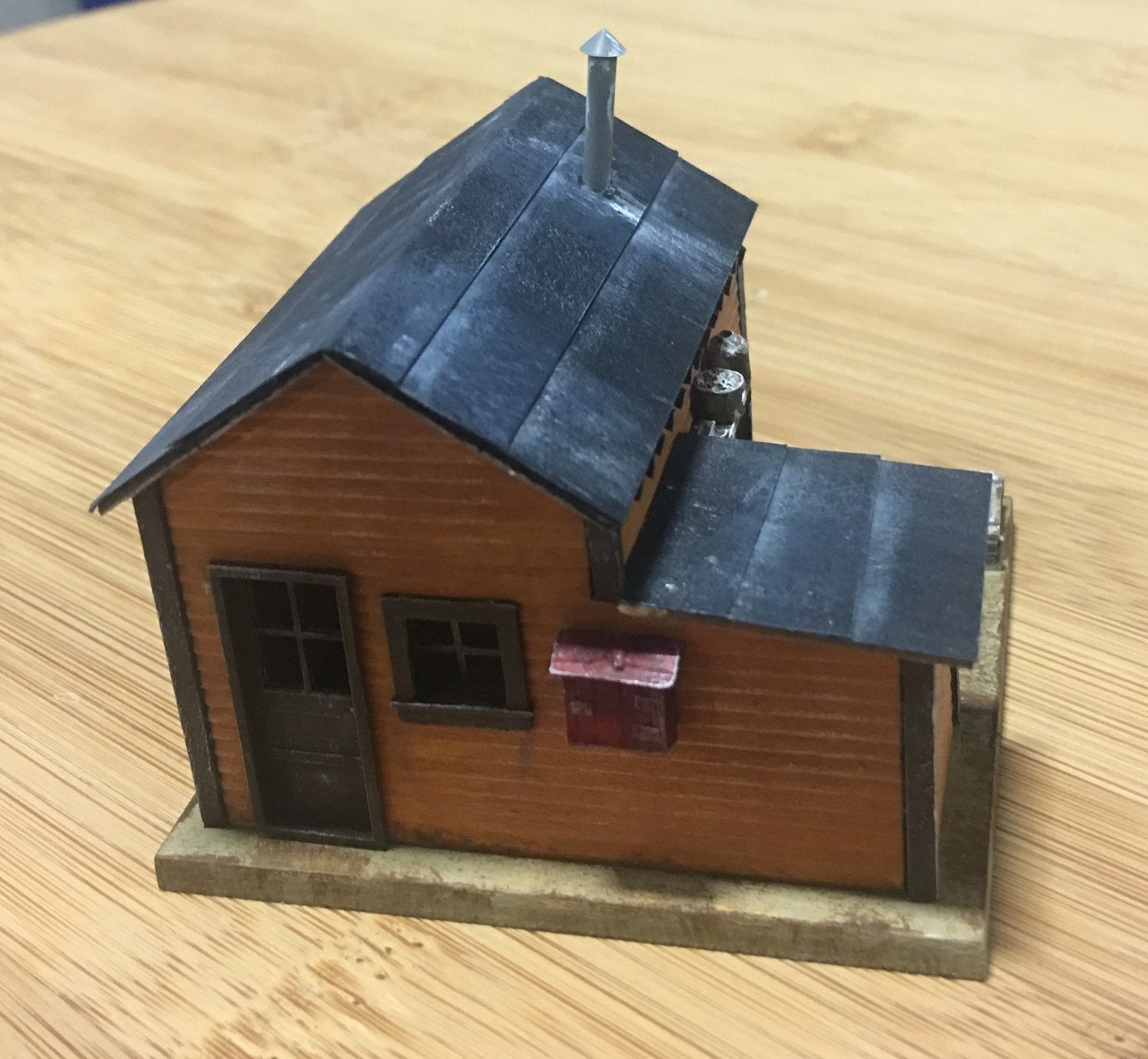Motrak Models 83007 HO Scale The Tool Shed Laser-Cut Wood Building Kit
