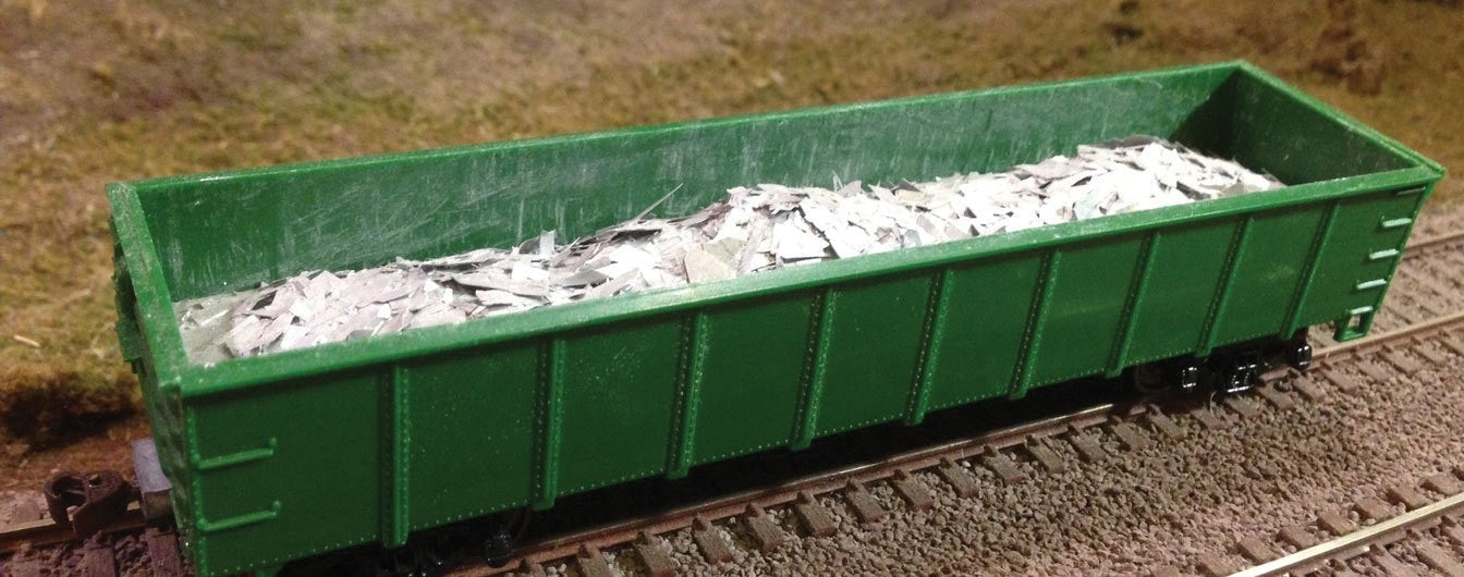 Motrak Models 81223 HO Athearn/MDC Gondola Scrap Aluminum Load