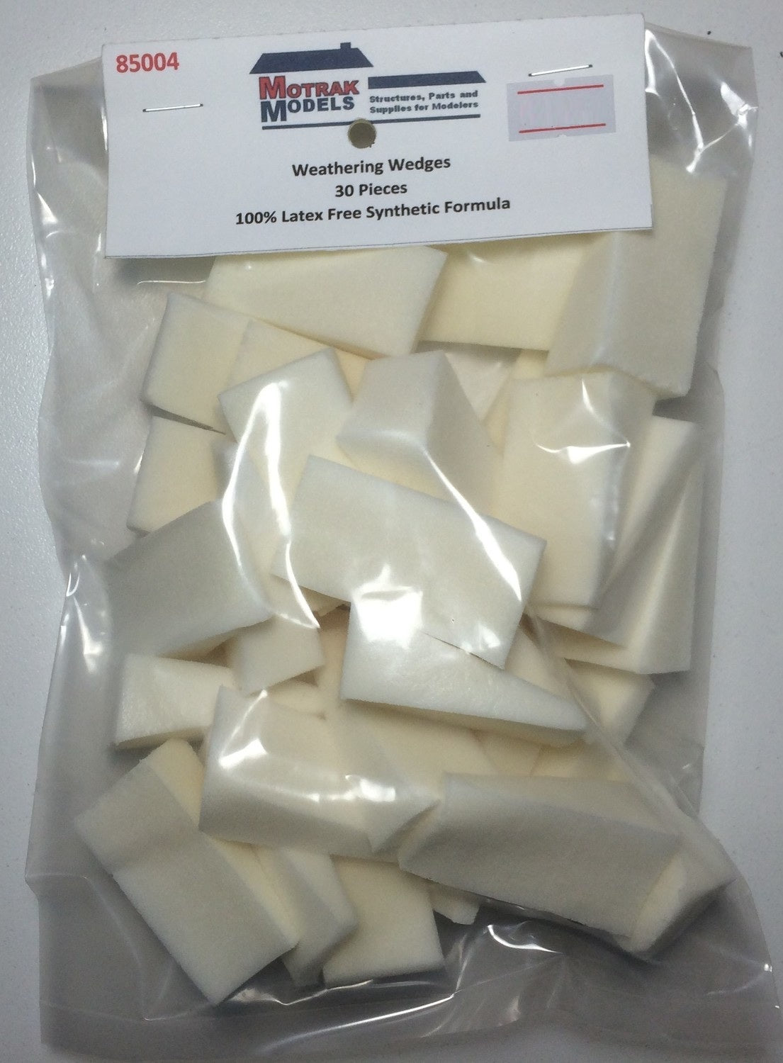 Motrak Models 85004 HO Weathering Sponges (Pack of 30)