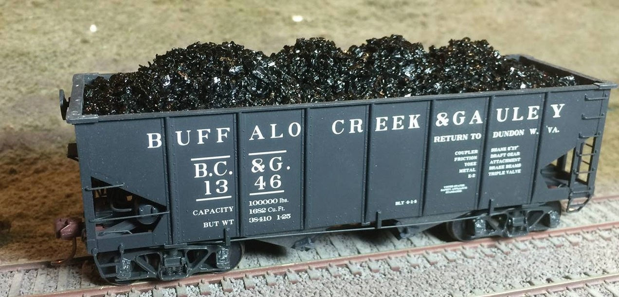 Motrak Models 61102 S High-Profile Coal Load for S Helper/Showcase/MTH Hopper