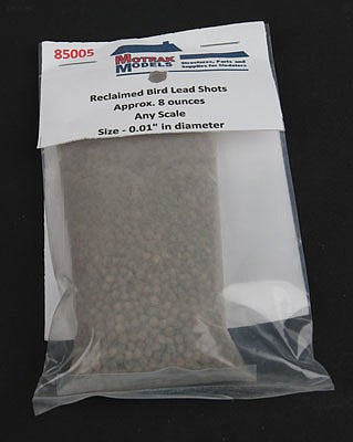 Motrak Models 85005 0.01" Diameter Reclaimed Bird Lead Shots