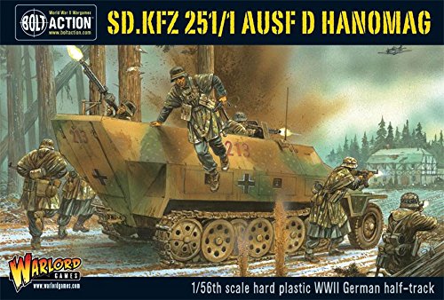 Warlord Games 402012003 1:56 Sd.Kfz Hanomag 251/1 Ausf D Plastic Model Kit