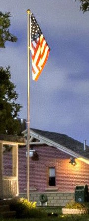 Woodland Scenics JP5952 HO Just Plug Large US Flag Pole