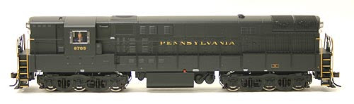 Atlas 7820 HO Pennsylvania Train Master Phase 2 Diesel Locomotive #8701
