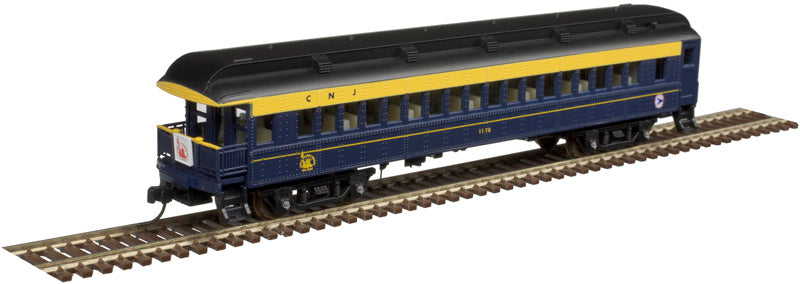 Atlas 50004246 N Central Railroad of New Jersey ACF® 60' Observation Car#1178