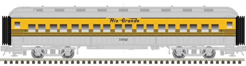 Atlas 50004220 N Rio Grande Trainman® ACF® 60' Passenger Coach #1004