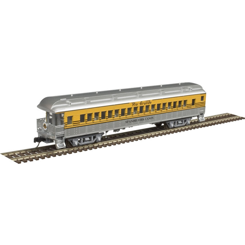 Atlas 50004245 N Rio Grande Trainman® ACF® 60' Observation Car Granite Canon