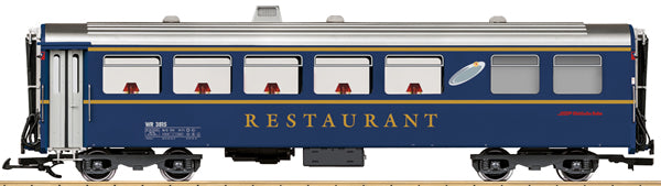 LGB 31681 G Rhaetian Railway Swiss Era VI Dining Car
