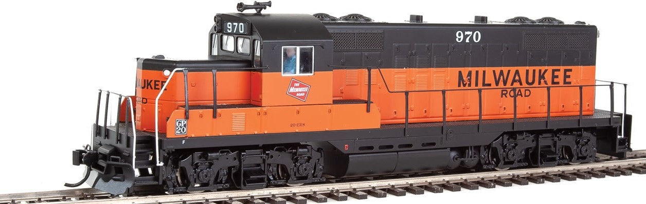 Walthers 910-20408 HO Milwaukee EMD GP9 Phase II Diesel Locomotive #970