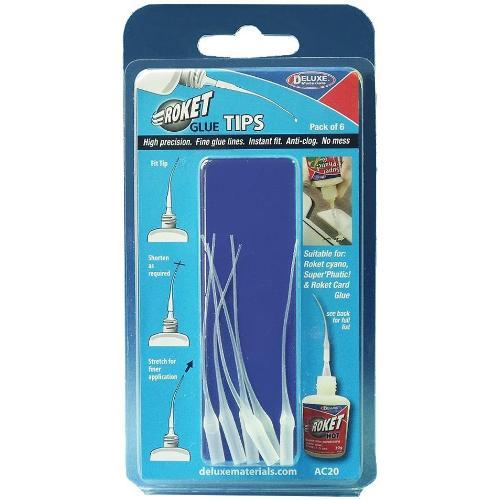 Deluxe Materials AC20 Roket Glue Tip (Pack of 6)