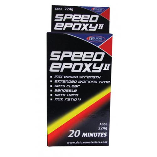 Deluxe Materials AD68 Speed Epoxy II 20minute Bond - 224 g Bottle
