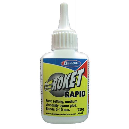 Deluxe Materials AD44 Roket Rapid Cyano Glue - 20g Bottle
