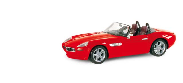 Herpa 022897 HO Assorted Colors BMW Z8 Convertible