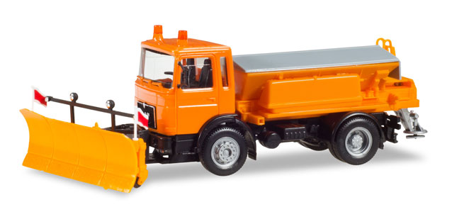 Herpa 309547 HO Winter Service - MAN F8 Snow Plow Truck