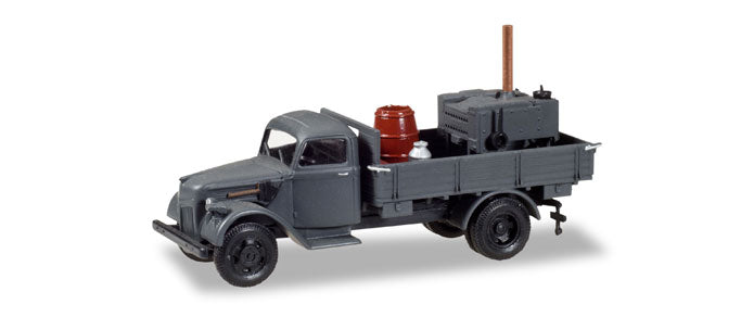 Herpa 746373 HO Roco Mini Tanks - Ford 917 T Platfor with Field Kitchen