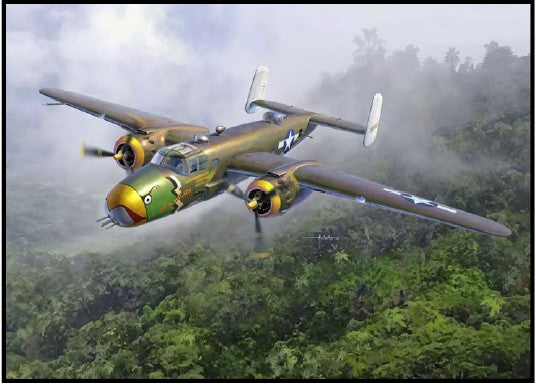 Academy 12328 1:48 North American B-25D Pacific Theatre Aircrane Kit