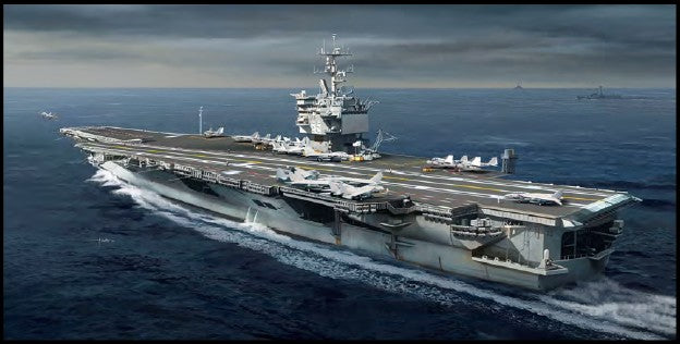 Academy 14400 1:600 USS Enterprise CVN-65 Plastic Model Ship Kit