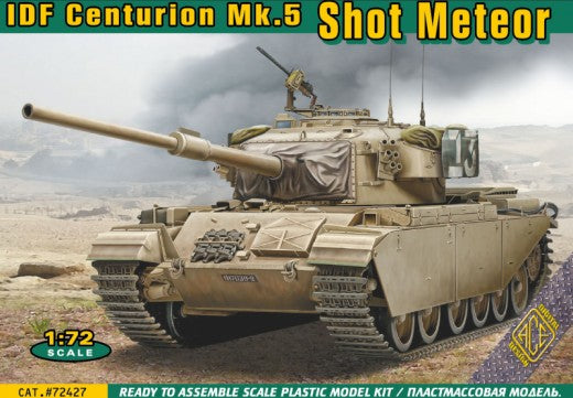 ACEs 72427 1:72 IDS Centurion Mk. 5 Shot Military Tank Model Kit