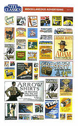 City Classics 506 HO Miscellaneous Advertising Sings