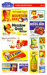 City Classics 508 HO Food Advertising Set of Signs